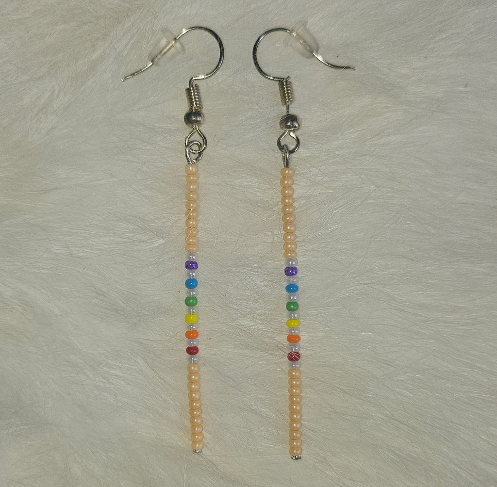 Rainbow Pin Earrings