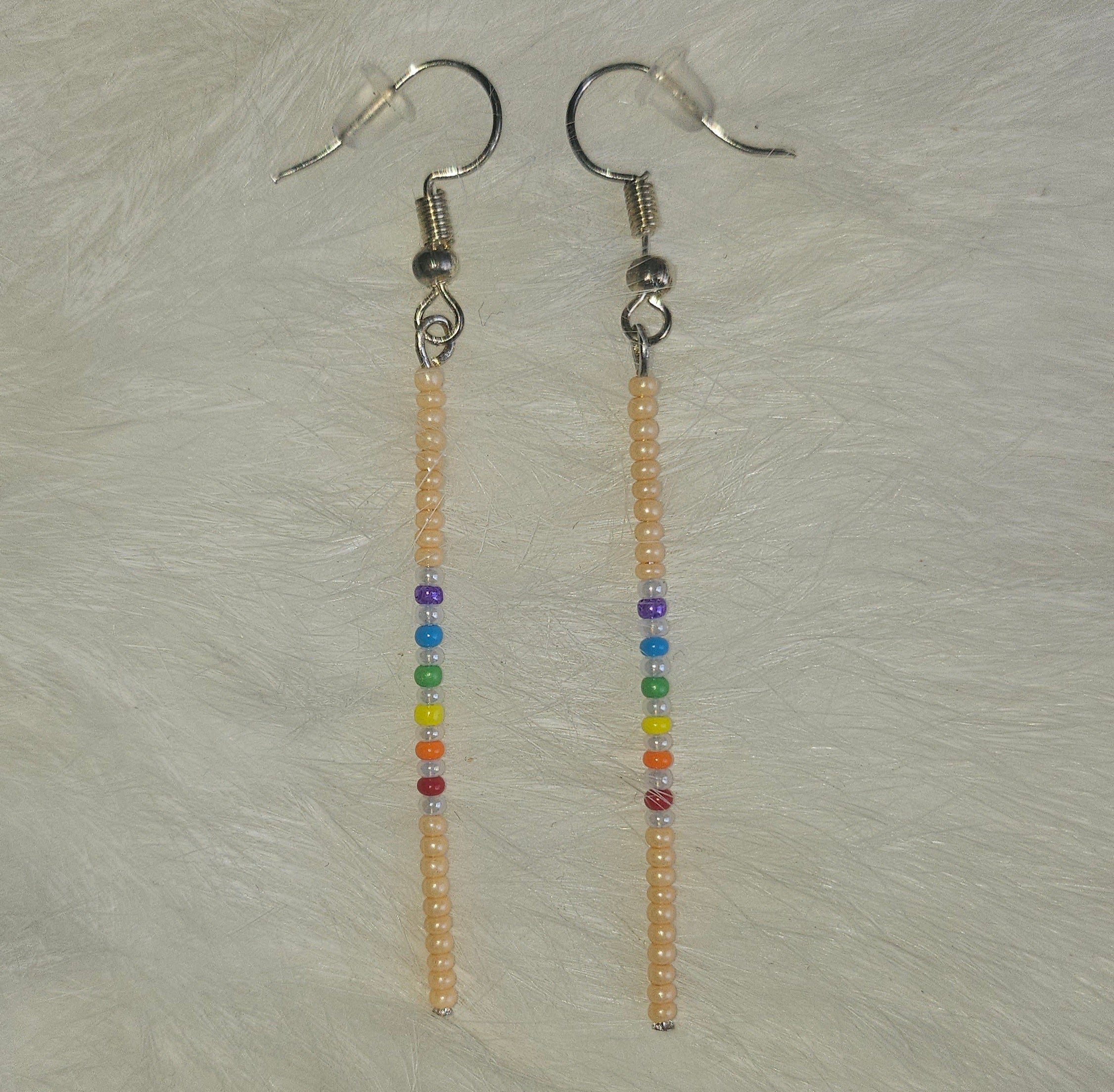 Rainbow Pin Earrings
