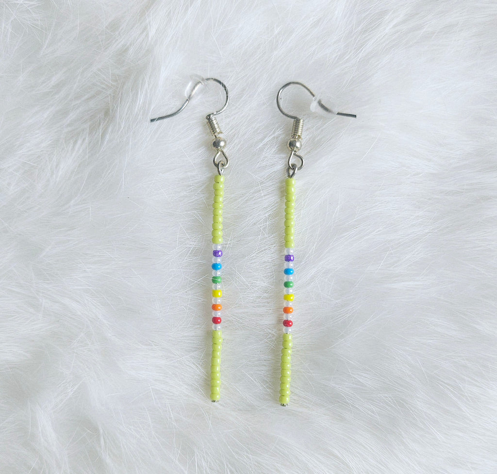 Rainbow Pin Earrings
