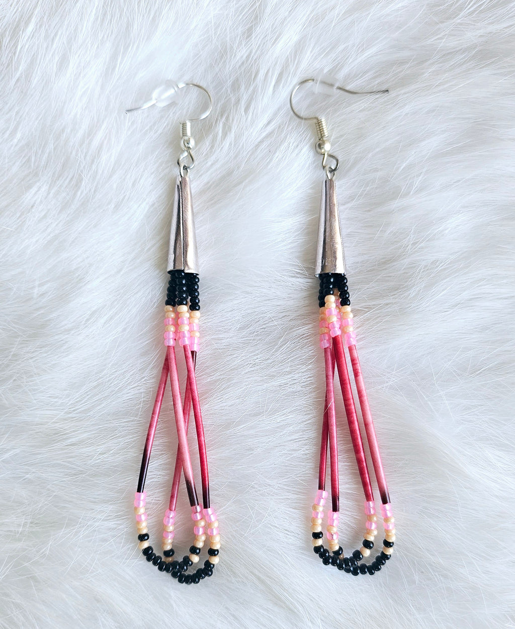 Porcupine Quill Loop Earrings