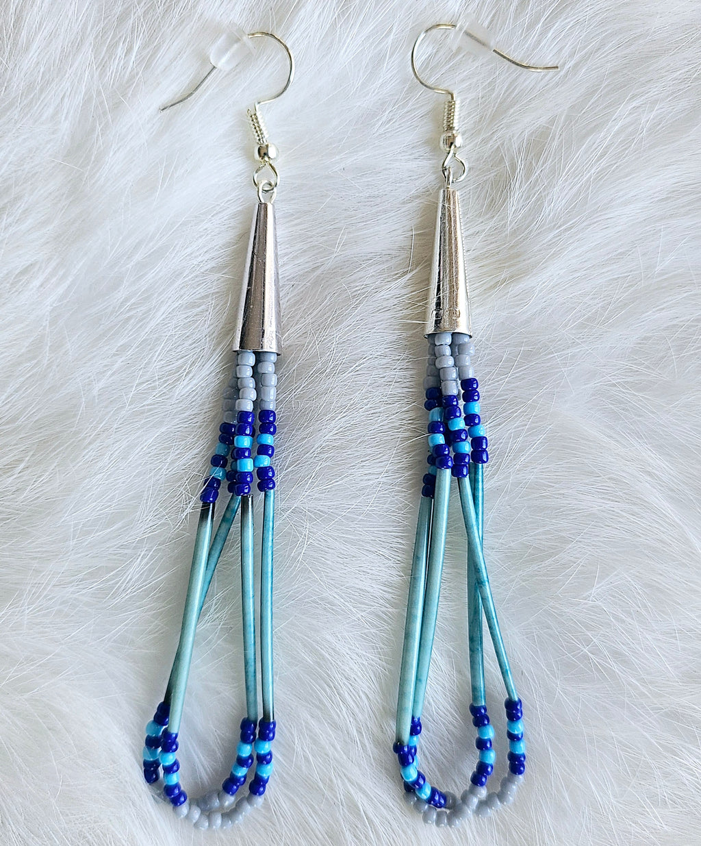 Porcupine Quill Loop Earrings