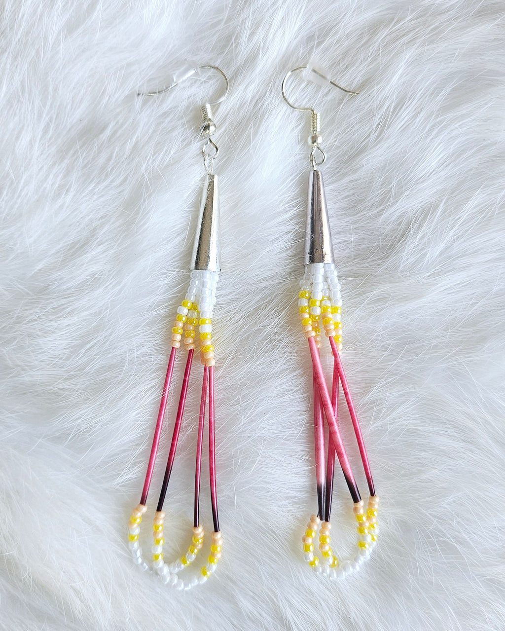 Porcupine Quill Loop Earrings