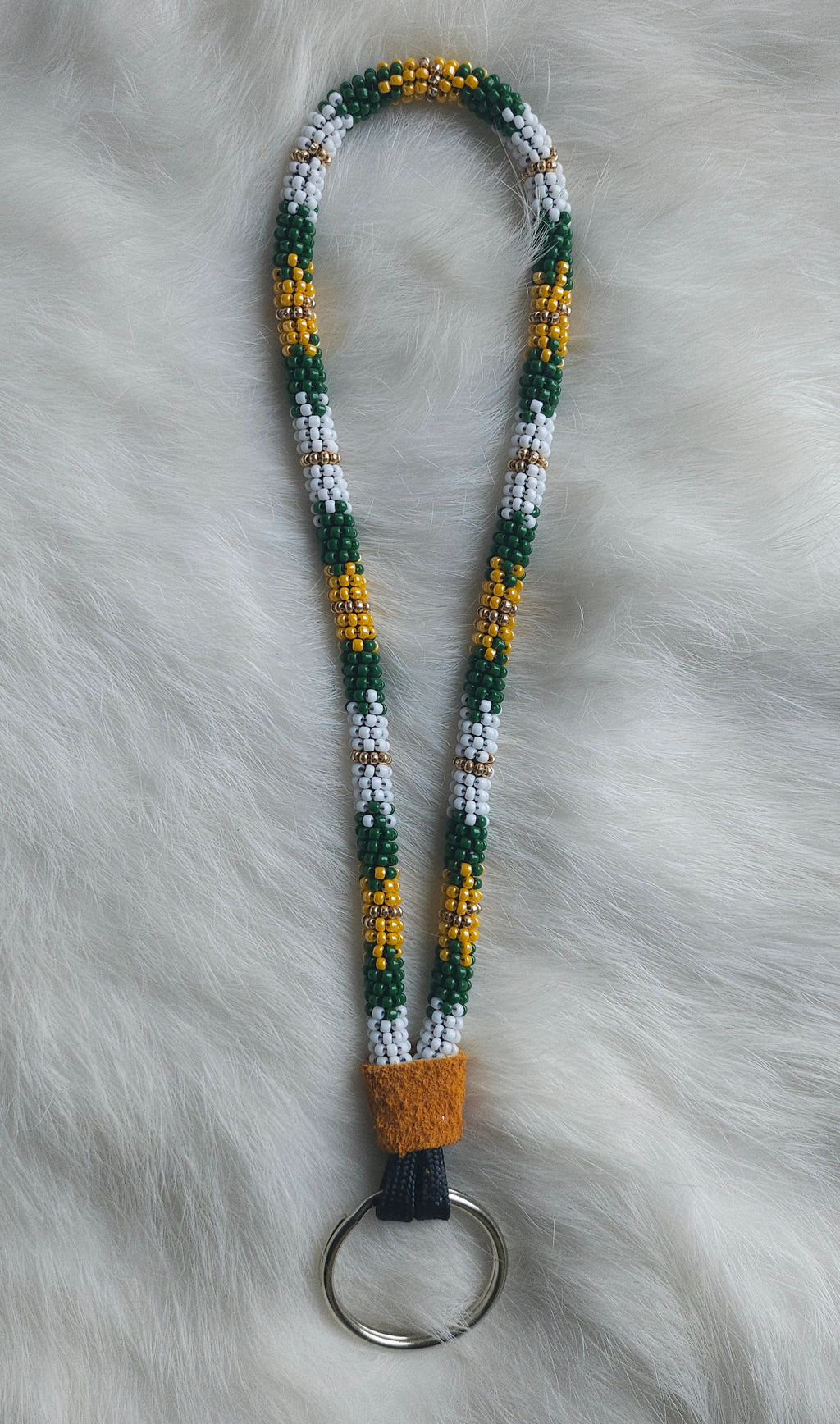 Green & Gold Wristlet