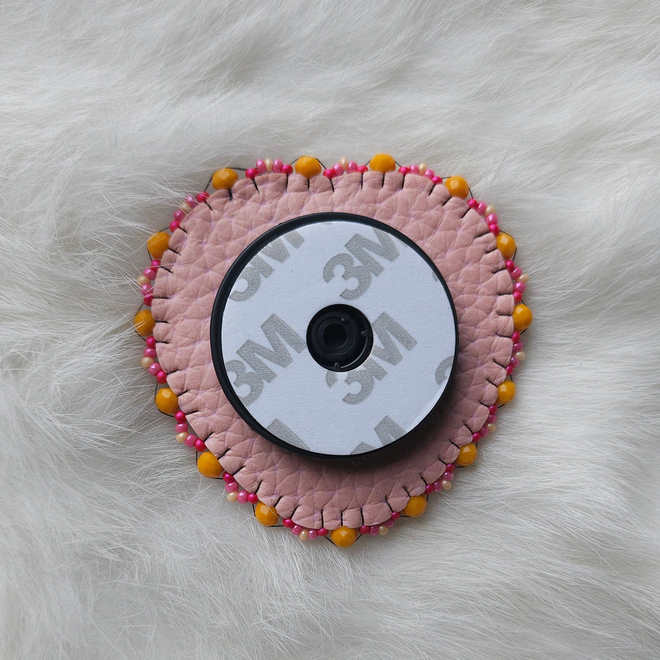 Berry Orange Heart Grip